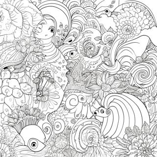 Mythomorphia Coloring Pages