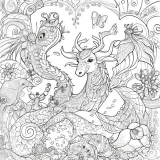 Mythomorphia Intricate Patterns Coloring Page 62232-50050