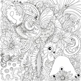 Mythomorphia Intricate Patterns Coloring Page 62232-50051