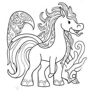 Mythomorphia Fantasy Creatures Coloring Page 62233-50056