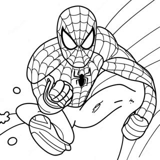 Spiderman Christmas Coloring Page 62242-50059