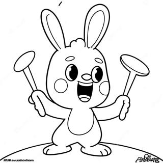 Rabbids Coloring Page 62252-50068