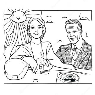 Movie Poster Coloring Pages