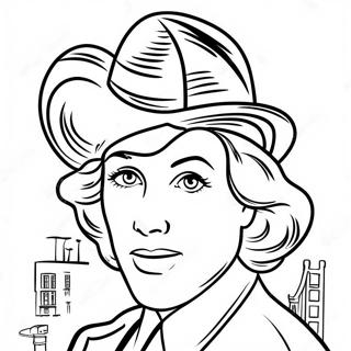 Classic Movie Poster Coloring Page 62283-50097