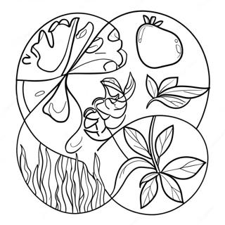 Plant Life Cycle Coloring Page 62302-50108