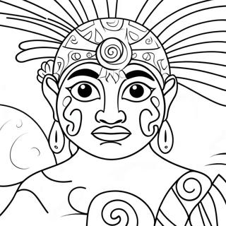 Taino Puerto Rico Coloring Page 62322-50122