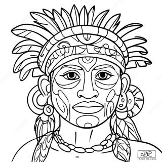 Taino Puerto Rico Coloring Page 62322-50124