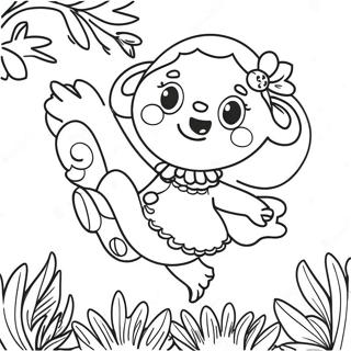 Trolls World Tour Coloring Pages