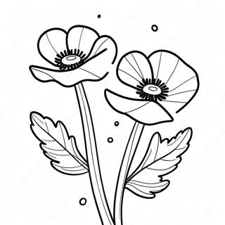 Poppy And Branch Dancing Coloring Page 6232-5140