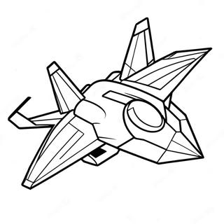 F22 Fighter Jet Coloring Pages