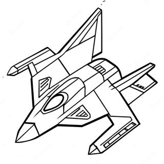 F22 Fighter Jet Coloring Page 62332-50132