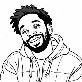 Brent Faiyaz Coloring Page 62382-50176