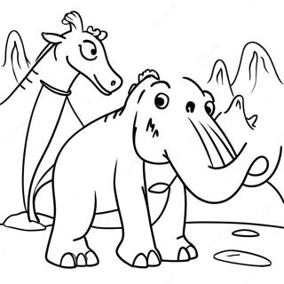 Ice Age Coloring Page 6241-5148