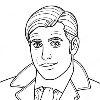 Simon Coloring Pages