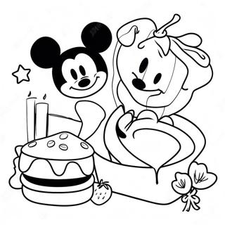 Disney Food Coloring Page 62472-50240