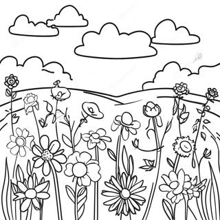 Field Coloring Pages