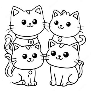 Kid E Cats Coloring Page 62492-50254