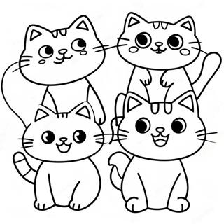 Playful Kid E Cats Coloring Page 62493-50259