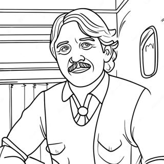 Ron S Gone Wrong Coloring Page 62512-50280