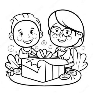 Giving Coloring Pages For Kids Coloring Page 62532-50291