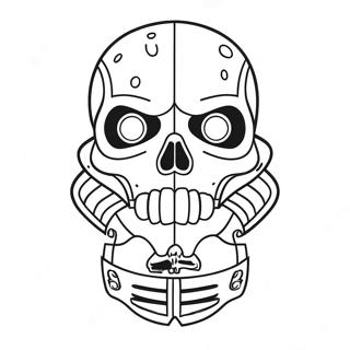 Skull Trooper Coloring Page 62552-50331