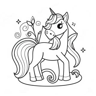 Unicorn Food Coloring Page 62582-50355