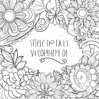 For Adults Quotes Coloring Pages