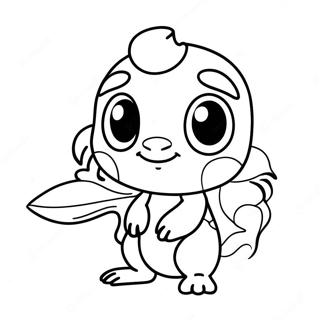 Sobble Coloring Pages