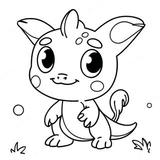 Sobble Coloring Page 62662-50415