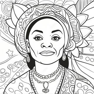 Faith Ringgold Coloring Pages