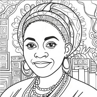 Faith Ringgold Coloring Page 62682-50426