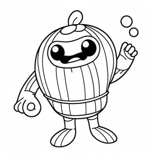 Fortnite Fishstick Character Coloring Page 62692-50436