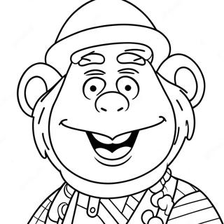 Ernie Coloring Pages