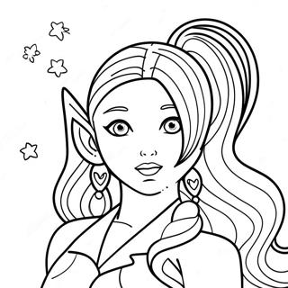 Itzy Coloring Page 62712-50454