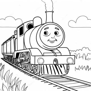 Henry The Green Engine Coloring Page 62753-50491