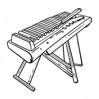 Xylophone Coloring Page 62812-50530