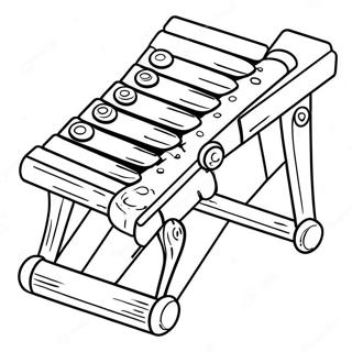 Xylophone Coloring Page 62812-50531