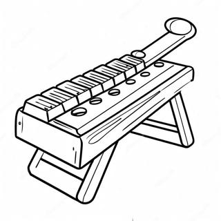 Xylophone Coloring Page 62812-50532