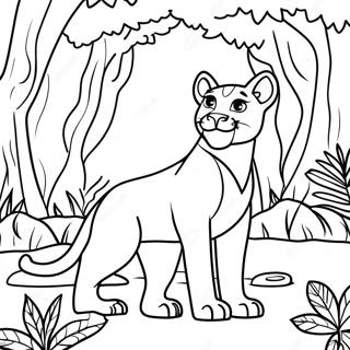 Grown Up Nala Coloring Pages