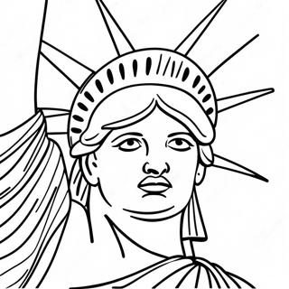 Statue Of Liberty Coloring Page 6282-5183