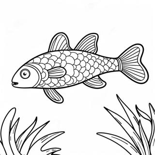 Fishing Lure Coloring Pages