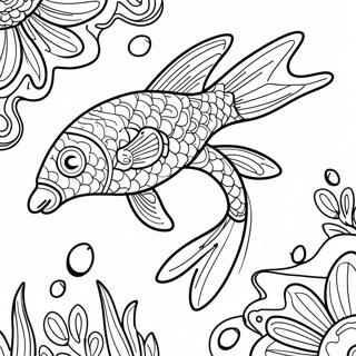 Colorful Fishing Lure Coloring Page 62863-50577