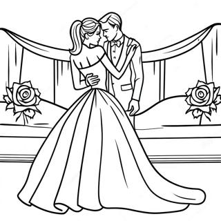 Prom Night Coloring Page 62982-50650