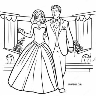 Prom Night Coloring Page 62982-50652