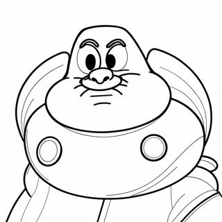 Dr Robotnik Coloring Pages