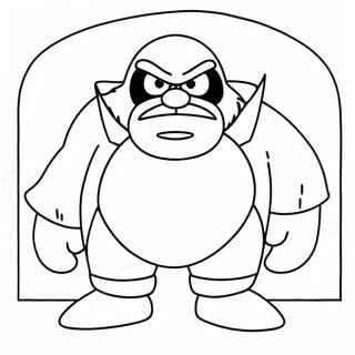 Dr Robotnik Coloring Page 62992-50658