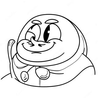 Evil Dr Robotnik Laughing Coloring Page 62993-50663