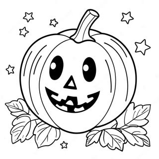 Mini Halloween Pumpkin Coloring Page 63002-50666