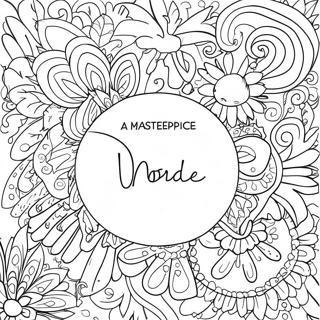 Easy Word Coloring Page 6301-5206