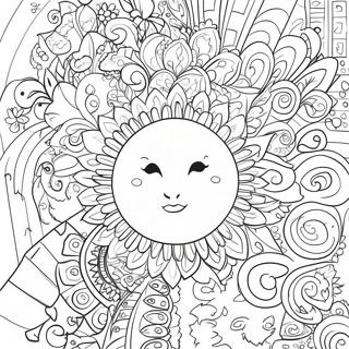 Colorful Adjective Word Coloring Page 6302-5194